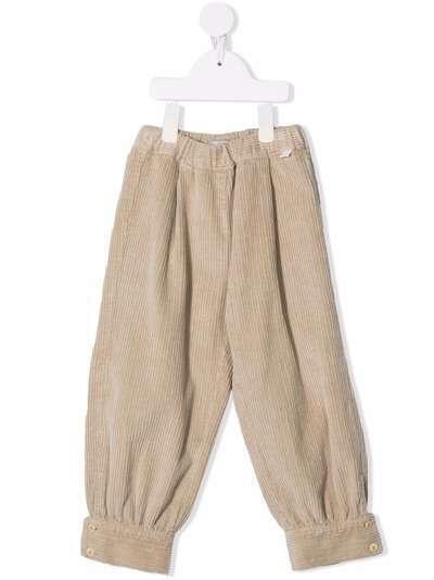 Il Gufo вельветовые брюки с эластичным поясом