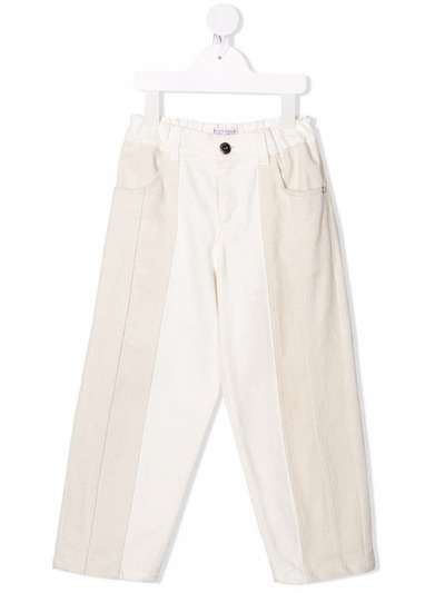 Brunello Cucinelli Kids прямые брюки