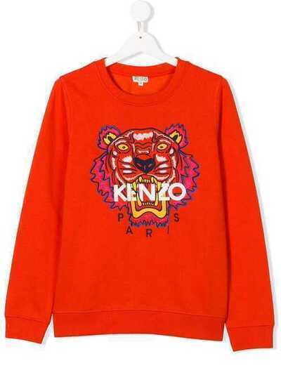 Kenzo Kids TEEN tiger motif sweatshirt KM15198