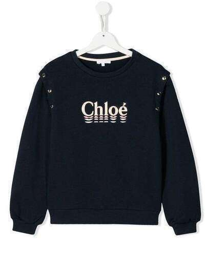 Chloé Kids толстовка с логотипом C15B09849