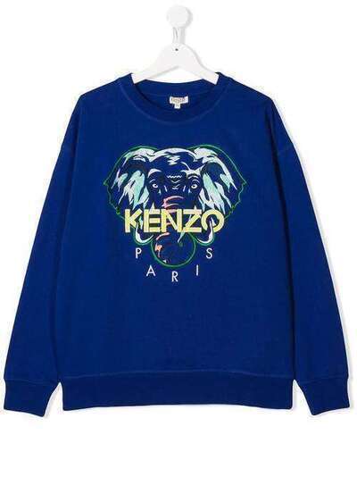 Kenzo Kids толстовка с логотипом KQ15708