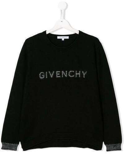 Givenchy Kids джемпер с длинными рукавами и логотипом H1514409B