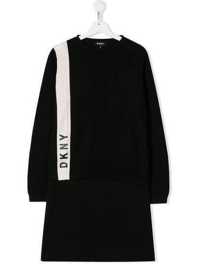 Dkny Kids ярусная толстовка с логотипом D32727