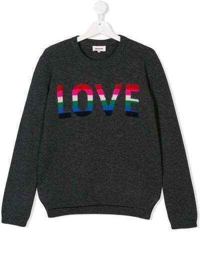 Zadig & Voltaire Kids TEEN love knitted sweater X15103