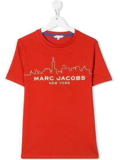 Little Marc Jacobs футболка с круглым вырезом и логотипом W25412T