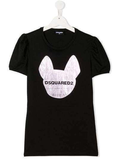 Dsquared2 Kids футболка с принтом DQ04BRD001G