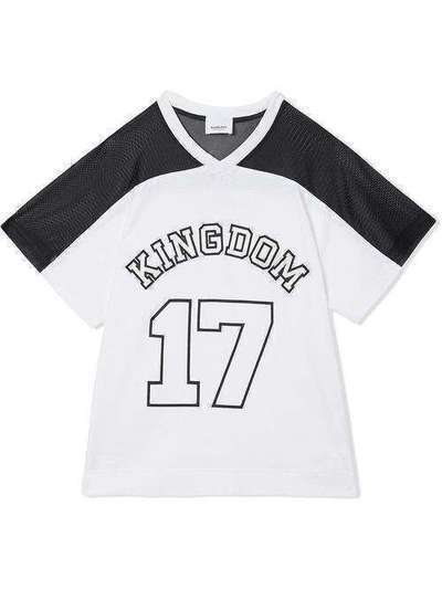 Burberry Kids футболка с принтом Kingdom 8022211
