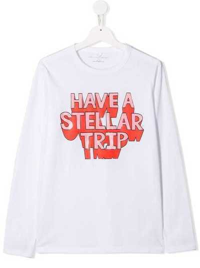 Stella McCartney Kids футболка с графичным принтом 566295SNJ559082T