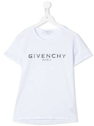 Givenchy Kids футболка с логотипом H15H8710B