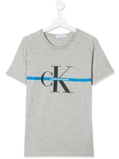 Calvin Klein Kids футболка с логотипом IB0IB00448