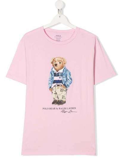 Ralph Lauren Kids футболка с принтом 323785928004