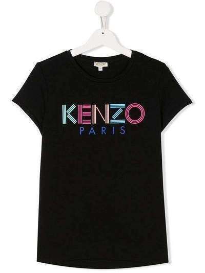 Kenzo Kids футболка с логотипом KQ10178T