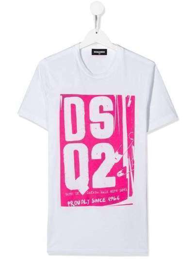 Dsquared2 Kids футболка с принтом DSQ2 DQ03Y2D00W5