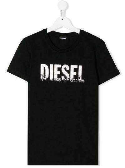 Diesel Kids футболка с логотипом 00J4SU00YI9