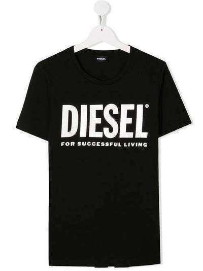Diesel Kids футболка с логотипом 00J50W00Y19