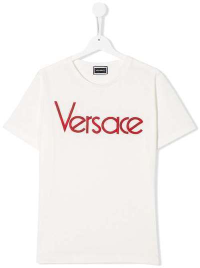 Young Versace футболка с логотипом YD000108YA00079