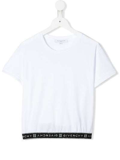 Givenchy Kids футболка с логотипом H1515010B