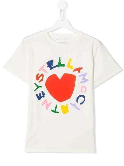 Stella McCartney Kids футболка с графичным принтом 588684SOJ70