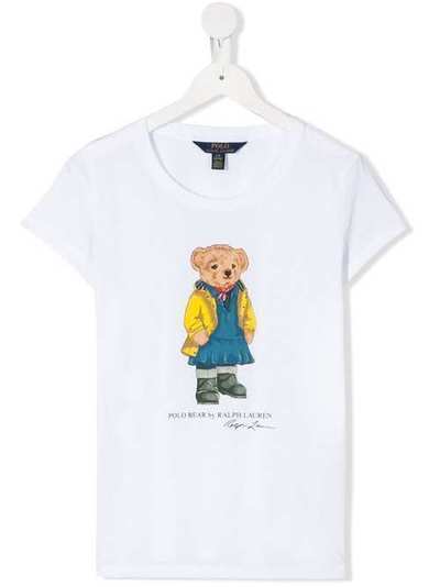 Ralph Lauren Kids футболка Polo Bear с круглым вырезом 313775166