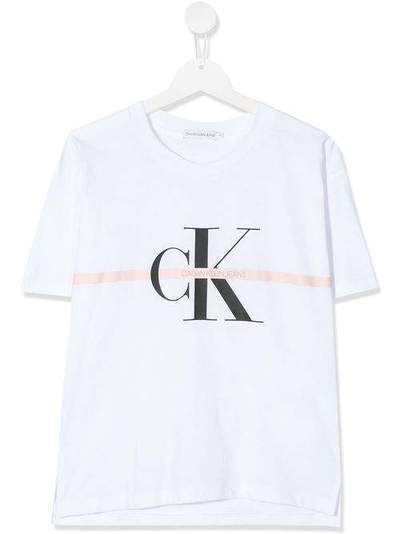 Calvin Klein Kids футболка с логотипом IG0IG00487