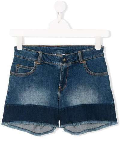 Little Marc Jacobs джинсовые шорты с эффектом потертости W14235Z10