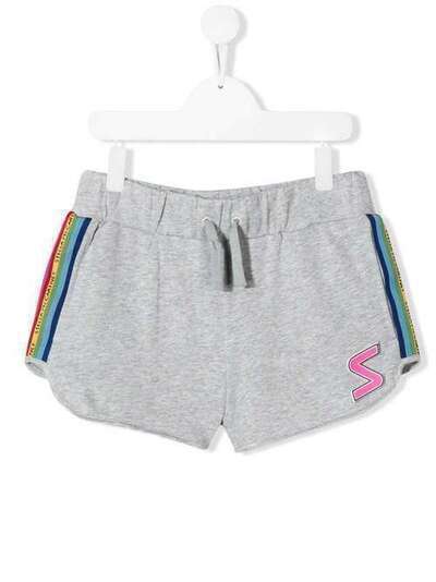 Stella McCartney Kids спортивные шорты с логотипом 589096SOJ42