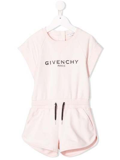 Givenchy Kids комбинезон с кулиской и логотипом H1407445S