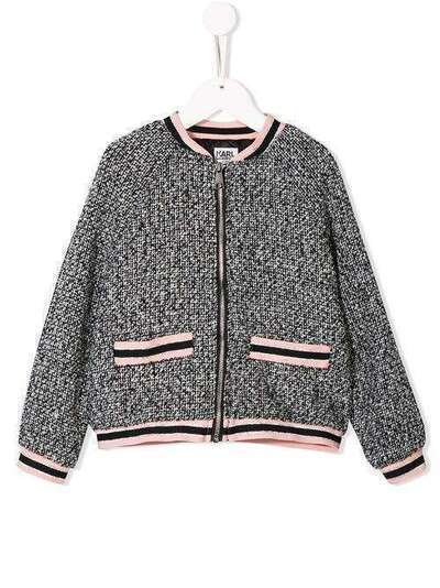 Karl Lagerfeld Kids куртка Karl Boucle Z16069