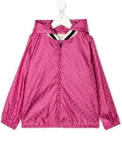 Gucci Kids куртка на молнии с узором GG 499517XBC69