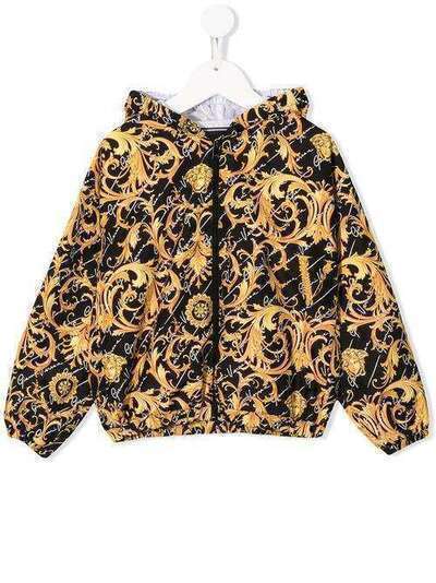 Young Versace куртка с принтом Baroque YC000199A2327841