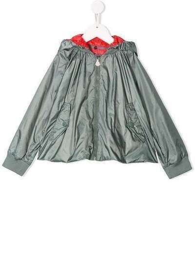 Moncler Kids куртка на молнии с капюшоном 4610185549K3