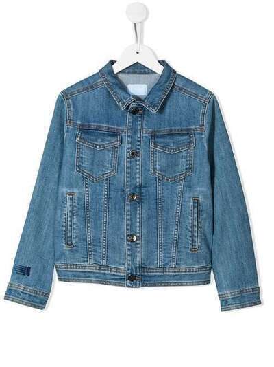 LANVIN Enfant классическая джинсовая куртка 4K2000KA160