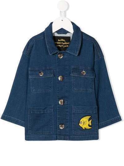 Mini Rodini джинсовая куртка Fish 2061010460