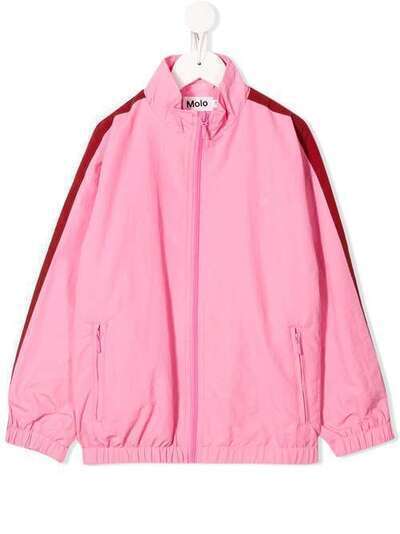 Molo Kids куртка на молнии с контрастными полосками 2S20J2132470
