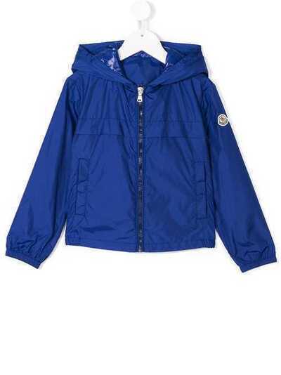 Moncler Kids lightweight hooded jacket 410140568352