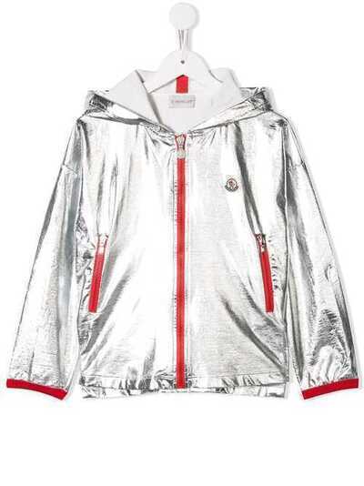 Moncler Kids куртка с контрастной окантовкой 8467005V8019