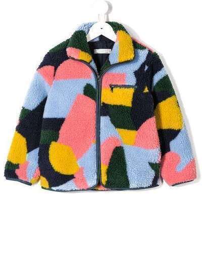 Stella McCartney Kids куртка в стиле колор-блок 566852SNK83