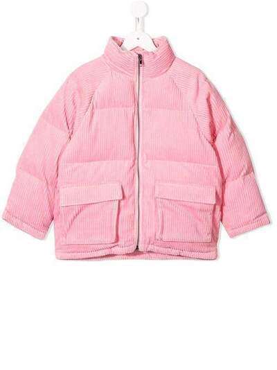 Stella McCartney Kids вельветовая куртка-пуховик 566865SNK13