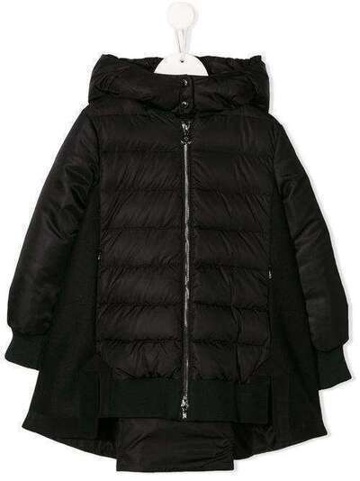 Moncler Kids длинный пуховик 499468554155