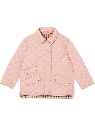 Burberry Kids стеганая куртка 8016649