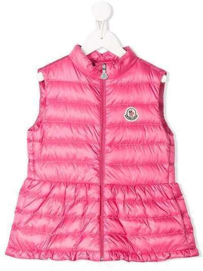 Moncler Kids дутый жилет на молнии 1A1331053048