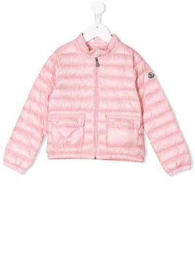 Moncler Kids пуховик на молнии F19541A1281053048