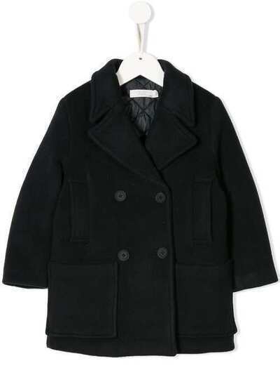 Stella McCartney Kids двубортное пальто 'Eleanor' 518871SLK80