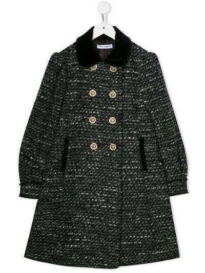 Dolce & Gabbana Kids вязаное пальто L53C59HUMDX