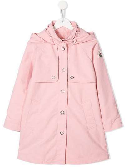 Moncler Kids пальто А-силуэта с капюшоном 1C701105499N