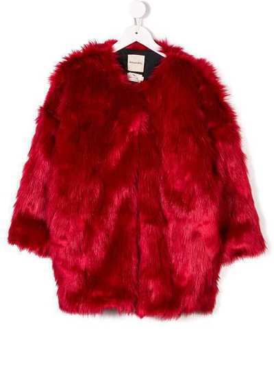 Andorine oversized faux fur coat ADW1823