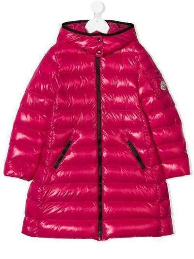 Moncler Kids пуховая куртка с капюшоном 499000568950