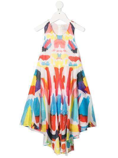 Stella McCartney Kids платье с абстрактным принтом