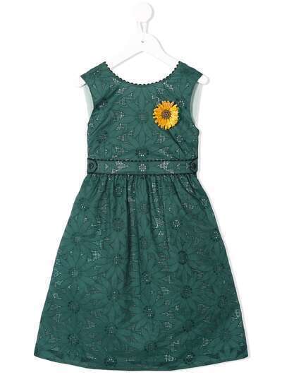 Familiar расклешенное платье Sunflower