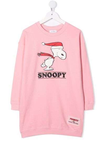 The Marc Jacobs Kids платье с принтом из коллаборации с Peanuts